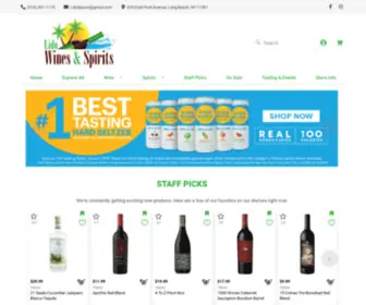 Lidowinesandspirits.com(Lido Wines & Spirits) Screenshot