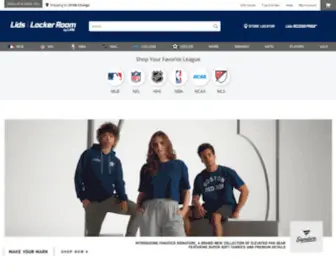 Lids.com(LIDS Team Apparel & Hats) Screenshot