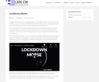 Lidscw.org(LIDS CW) Screenshot