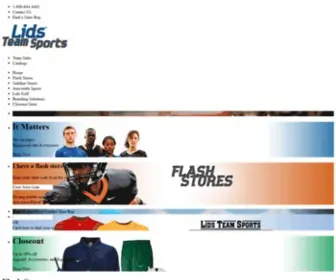 Lidsteamsports.com(LIDS Team Sports) Screenshot