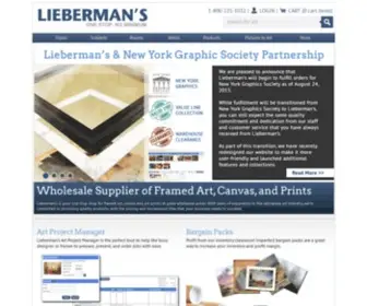 Liebermans.net(Lieberman's) Screenshot