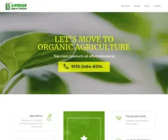 Liebigsagrochem.com(Organic Agriculture and Horticulture) Screenshot