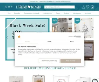 Lieblingsmensch.shop(Lieblingsmensch® Shop) Screenshot