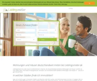 Lieblingsmieter.de(Wohnungen zur Miete) Screenshot
