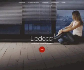 Liedeco.de(Willkommen bei Liedeco) Screenshot