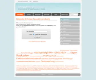 Lieferantenverzeichnis.com(Finden Sie Lieferantenverzeichnis Deutschland) Screenshot