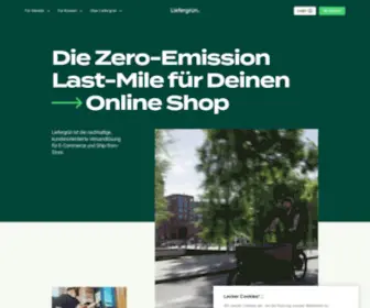 Liefergruen.de(Die Zero) Screenshot