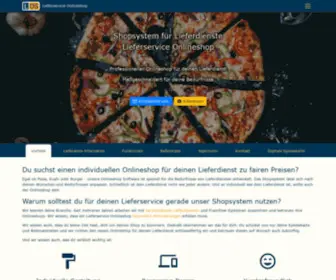 Lieferservice-Onlineshop.de(Shopsystem für Lieferdienste) Screenshot