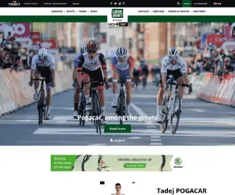 Liege-Bastogne-Liege.be(Official website of Liège) Screenshot