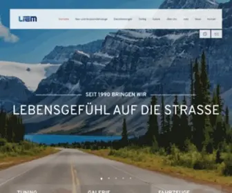 Liem.ch(Liem AG Garage und Autozubeh) Screenshot