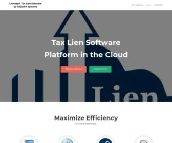 Lienapp.com(LienApp® Tax Lien Software) Screenshot