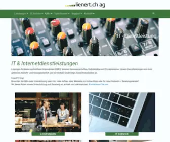 Lienert.ch(Zürich) Screenshot