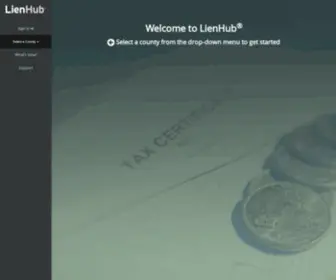 Lienhub.com(LienHub®) Screenshot