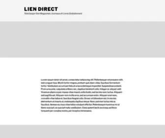 Liens-Direct.com(Telecharger Des Magazines) Screenshot