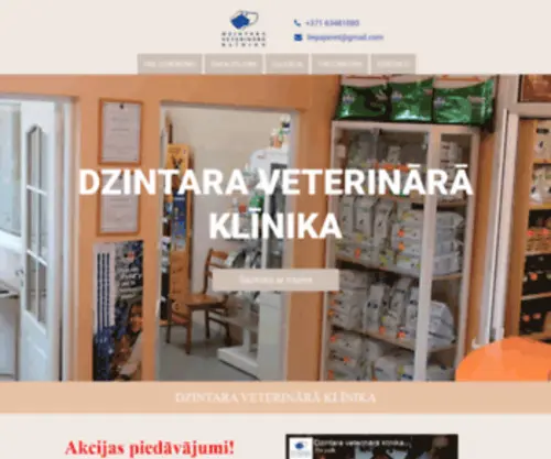 Liepajavet.lv(Vetārsta pakalpojumi) Screenshot