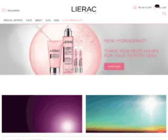 Lierac-Usa.com(Lierac) Screenshot