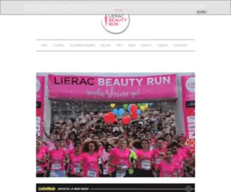 Lieracbeautyrun.it(Lierac Beauty Run) Screenshot