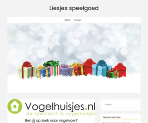 Liesjesspeelgoed.nl(Liesjes speelgoed) Screenshot