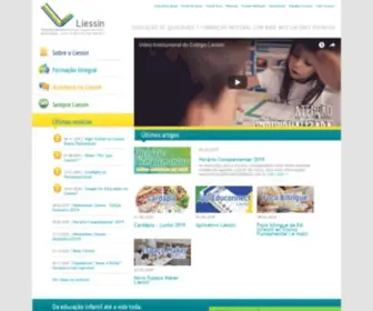 Liessin.com.br(Uma escola que ensina a perguntar) Screenshot