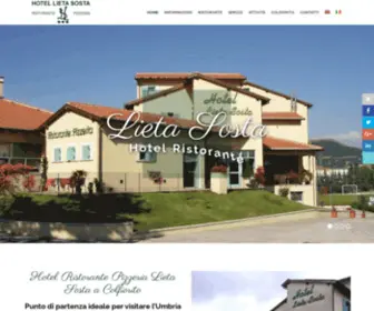 Lietasosta.it(Hotel con Ristorante a Foligno) Screenshot