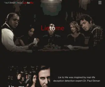 Lietome.com(Lie to Me) Screenshot