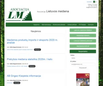 Lietuvosmediena.lt(Asociacija) Screenshot