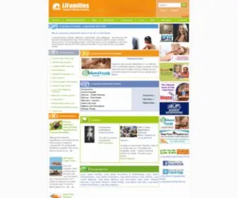 Lifamilies.com(Long Island Families) Screenshot
