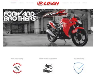 Lifan.com.tr(Lifan) Screenshot