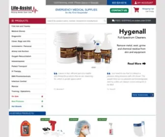 Life-Assist.com(Medical Products for the First Responder) Screenshot