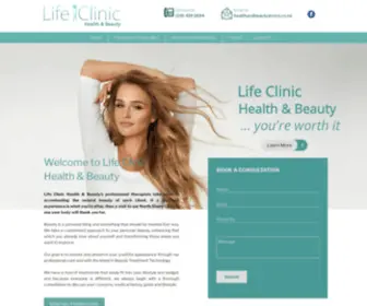 Life-Clinic-Healthandbeauty.co.nz(Life clinic) Screenshot