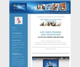 Life-Coach-Training-UK.com(Life Coach Training and Certification) Screenshot