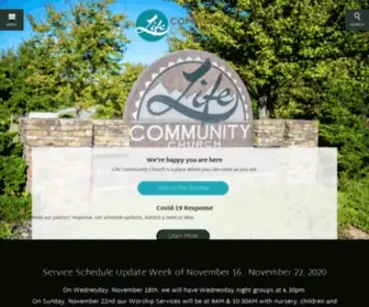 Life-Community.com(Life Community Church) Screenshot