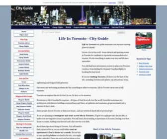 Life-IN-Toronto.com(Life In Toronto) Screenshot