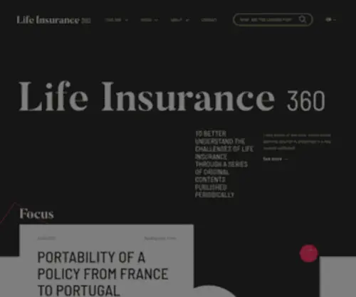 Life-Insurance360.com(Life Insurance 360) Screenshot