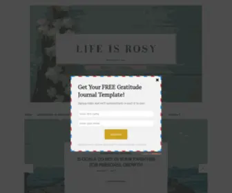 Life-IS-Rosy.com(Life is Rosy) Screenshot