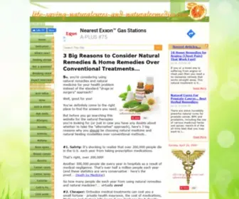 Life-Saving-Naturalcures-AND-Naturalremedies.com(Powerful Natural Remedies & Natural Health Solutions) Screenshot