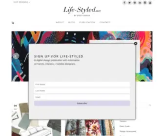 Life-STyled.net(Life-Styled by Stacy Garcia) Screenshot