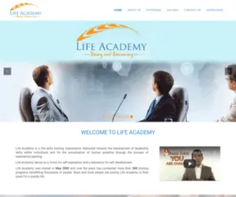 Lifeacademy.co.in(LIFE ACADEMY) Screenshot