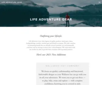 Lifeadventuregear.com(Life Adventure Gear) Screenshot