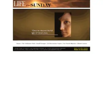 Lifeaftersunday.com(Life After Sunday) Screenshot