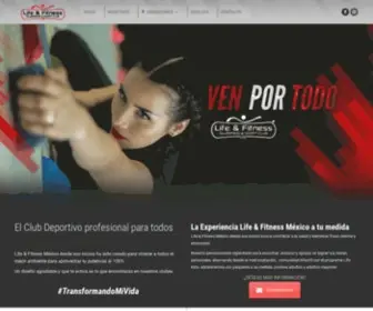 Lifeandfitness.mx(Club Deportivo) Screenshot