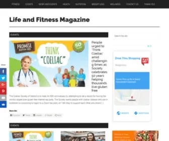 Lifeandfitnessmag.ie(Life and Fitness Magazine) Screenshot