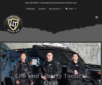 Lifeandlibertytacticalgear.com(Tactical Gear) Screenshot