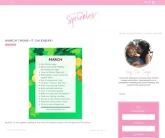 Lifeandsprinkles.com(Life and Sprinkles) Screenshot