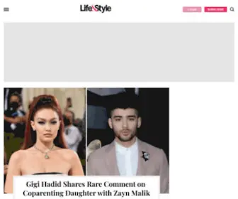 Lifeandstylemag.com(Your ultimate source for breaking celebrity news. Red carpet fashion and juicy gossip) Screenshot