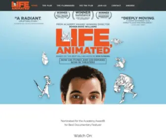 Lifeanimateddoc.com(A documentary by Roger Ross Williams) Screenshot