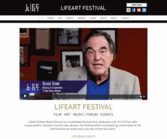 Lifeartfestival.com(LIFEART FESTIVAL) Screenshot