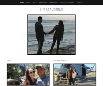Lifeasajordan.com(Life As A Jordan) Screenshot