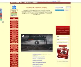 Lifeasatrucker.com(Life As A Trucker) Screenshot