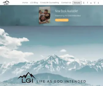 Lifeasgodintended.org(Life As God Intended) Screenshot